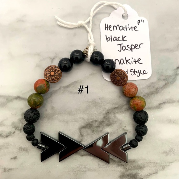 2/30$ 🔮 Heal, Cleanse, Balance Gemstone Bracelet - Picture 1 of 7